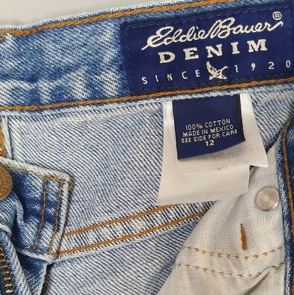 Eddie Bauer Vintage 90's  High Rise‎ Jeans Women's Size 12 - Picture 11 of 13